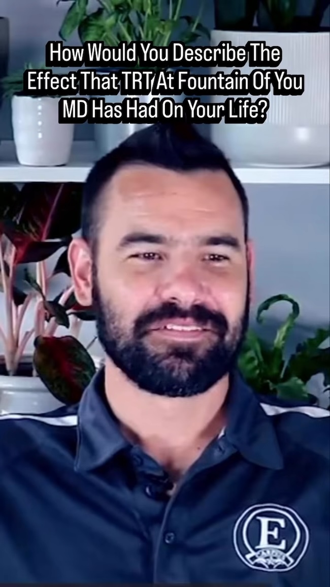 Hear from Eric about how TRT at Fountain of You MD in Hampton Roads has impacted his life